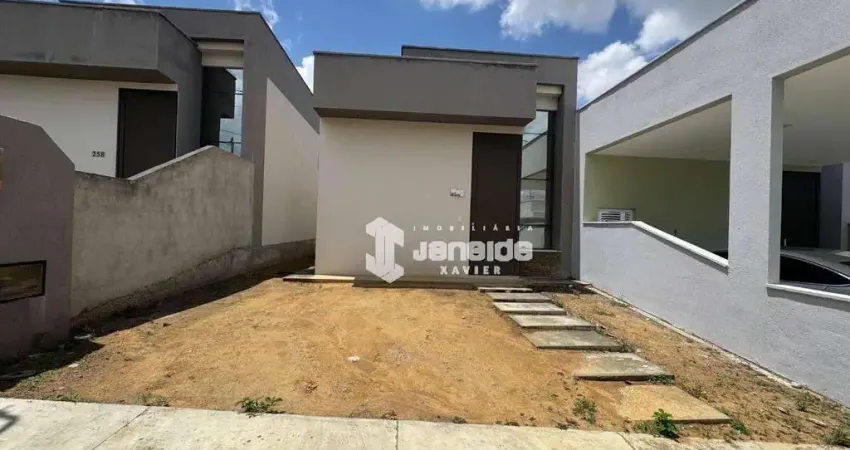 Casa em condominio com 2 dormitórios à venda, 48 m² por r$ 290.000 - papagaio - feira de santana/ba