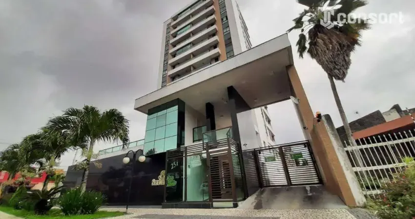 Apartamento com 1 dormitório para alugar, 54 m² por r$ 2.600/mês - capuchinhos - feira de santana/ba