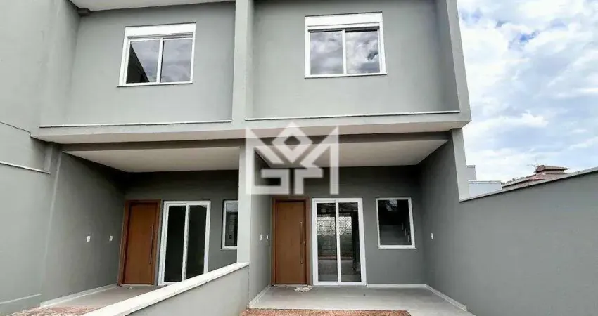 Excelente sobrado novo à venda em Canoas/RS, no bairro São José!