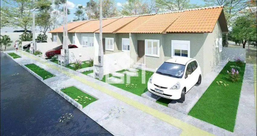 Casa no bairro Natal em Gravataí com 47m² de área construída e 2 quartos