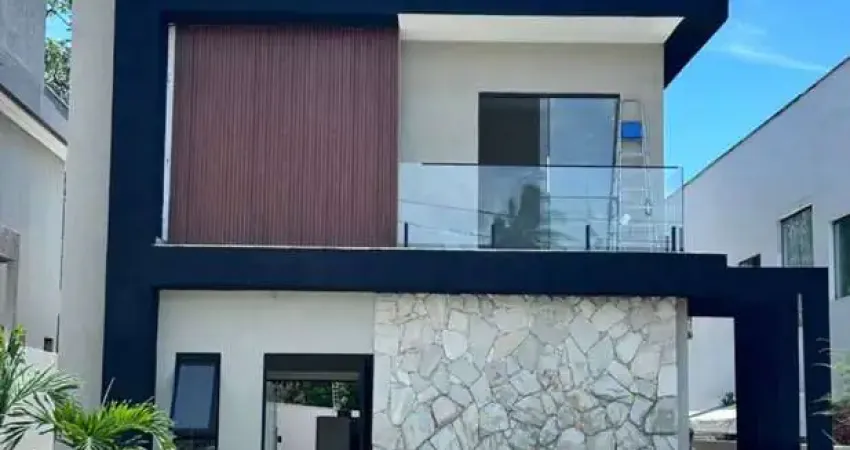 Casa em condomínio fechado com 3 quartos à venda na Rua Lagoa Branca, 22, Abrantes, Camaçari