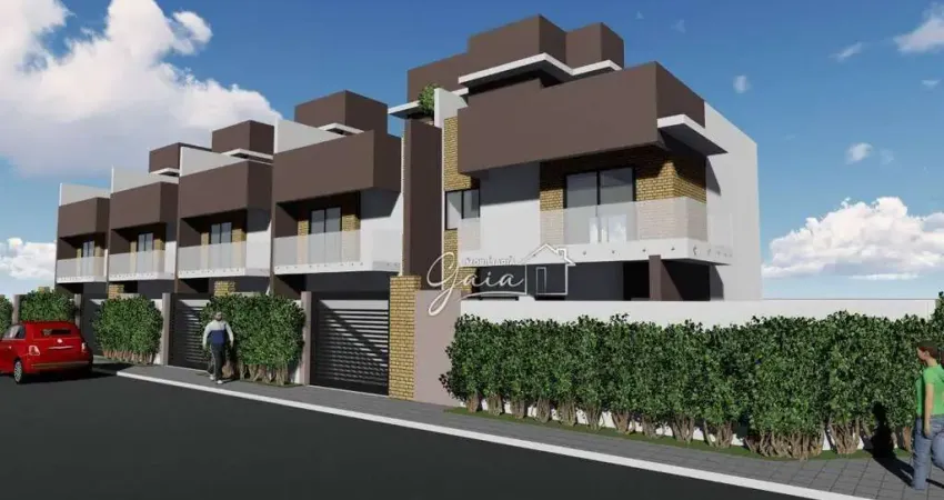 Sobrado com 3 dormitórios à venda, 116 m² por R$ 670.000,00 - Uberaba - Curitiba/PR