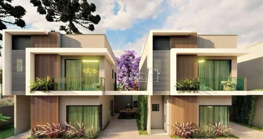Sobrado com 3 dormitórios à venda, 126 m² por R$ 820.000,00 - Hauer - Curitiba/PR