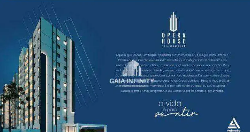 Apartamento com 2 dormitórios à venda, 49 m² por R$ 445.770,06 - Centro - Pinhais/PR