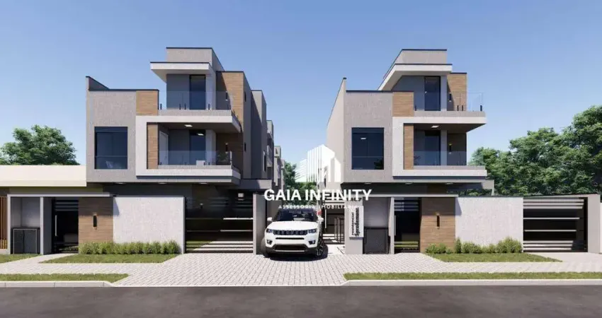Sobrado com 3 dormitórios à venda, 135 m² por R$ 849.000 - Boqueirão - Curitiba/PR