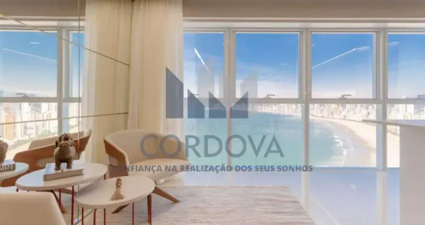 APARTAMENTO 3 SUÍTES  FRENTE MAR, PRONTO PARA MORAR EM BALNEÁRIO CAMBORIÚ- PADRÃO FG