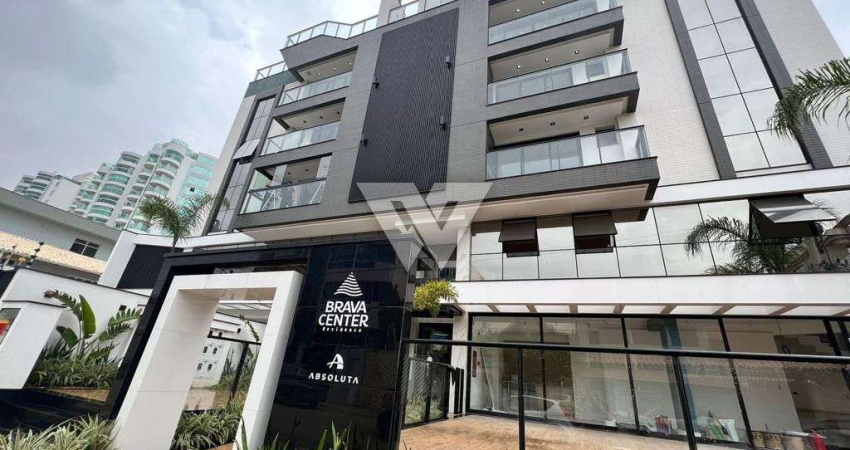 Apartamento à venda em Itajaí-SC, no bairro Praia Brava, com 2 quartos, 2 suítes, 2 salas, 3 banheiros, 2 vagas e 92m² - Brava Center