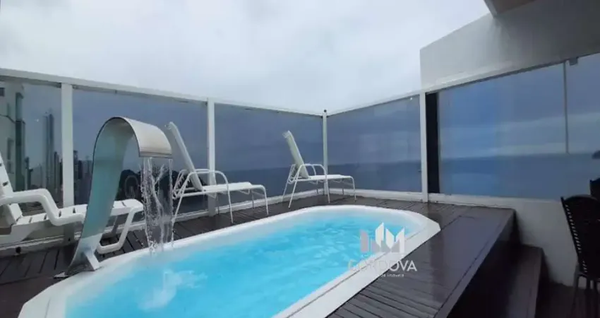 Locação temporada frente mar | cobertura duplex com piscina