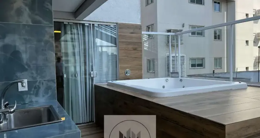 Locação temporada | cobertura plana lateral mar com jacuzzi