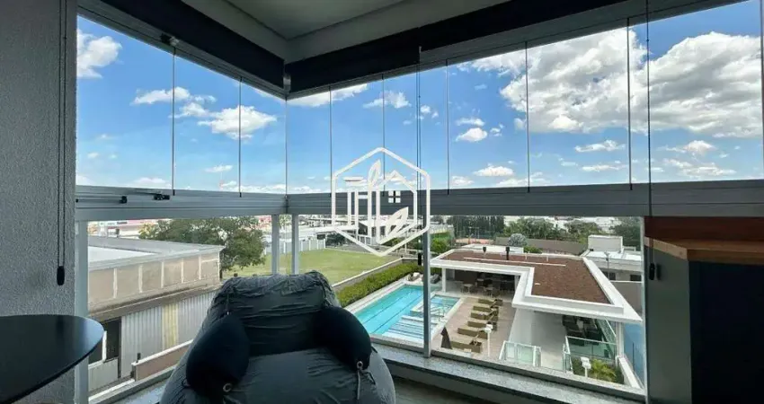 Viva o spettacolo patriani campolim - studio mobiliado com lazer completo 50m²