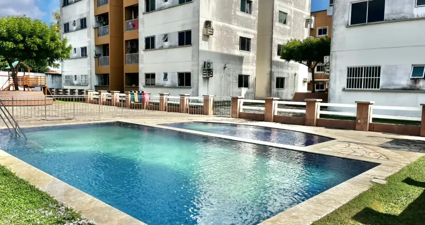 Apartamento no sunville, com 2 quartos, lazer completo, segurança 24h e excelente localização em parnamirim