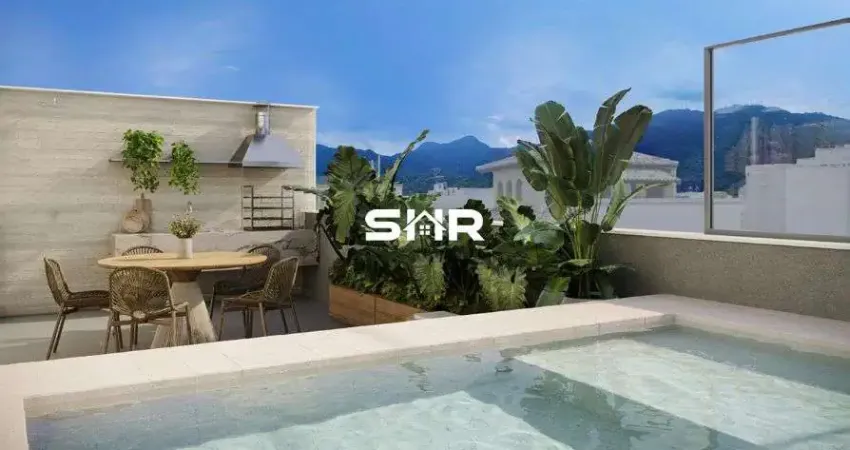 Vendo lançamento cobertura com 139m 02 qtos 01 suite, 01 vaga-rua alberto de campos ipanema-rj.