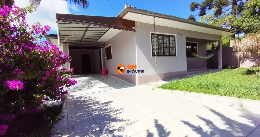 Linda casa com quintal no bairro mato preto - são bento do sul /sc