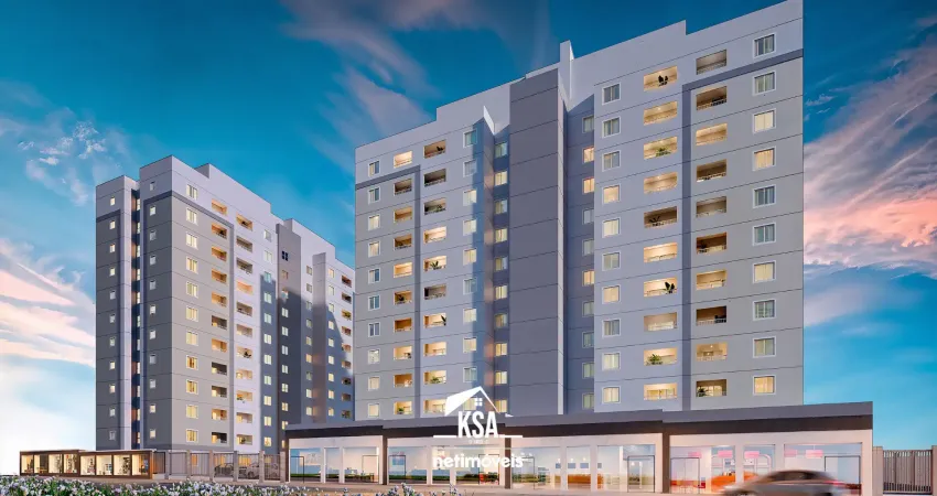 Apartamento 2 quartos torres do jardim mrv em santa maria-df