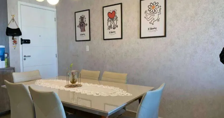 Apartamento mobiliado para venda, perto da campo real, dois quartos, móveis planejados - guarapuava - bairro santa cruz