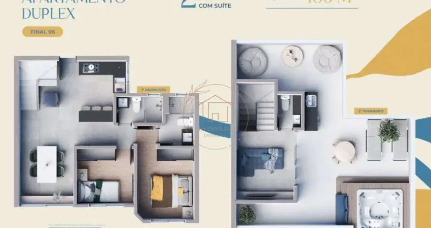 Province di martini ap 2 quartos com suite e varanda na pampulha