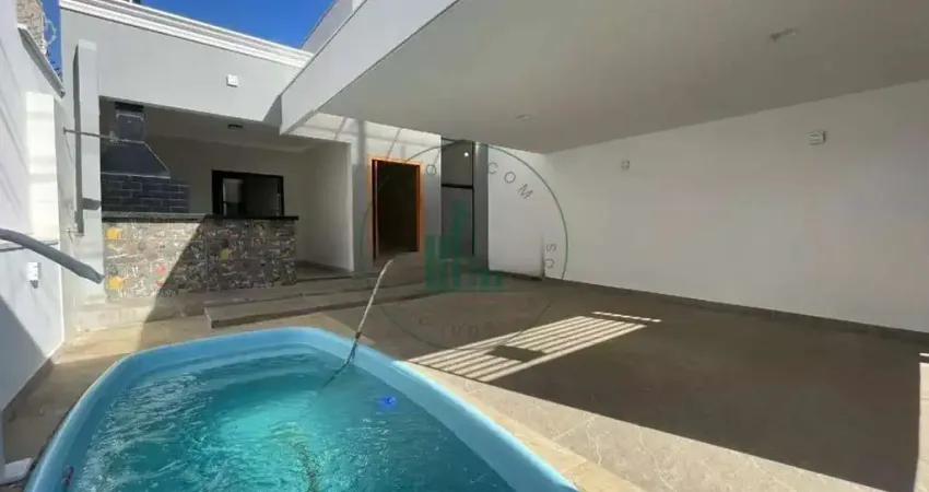 Casa com 3 quartos à venda no Residencial Nova Água Branca II, Piracicaba