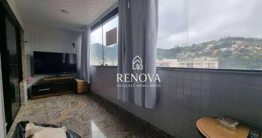 Apartamento com três quartos à venda, 124 m² por r$ 1.600.000 - várzea - teresópolis/rj