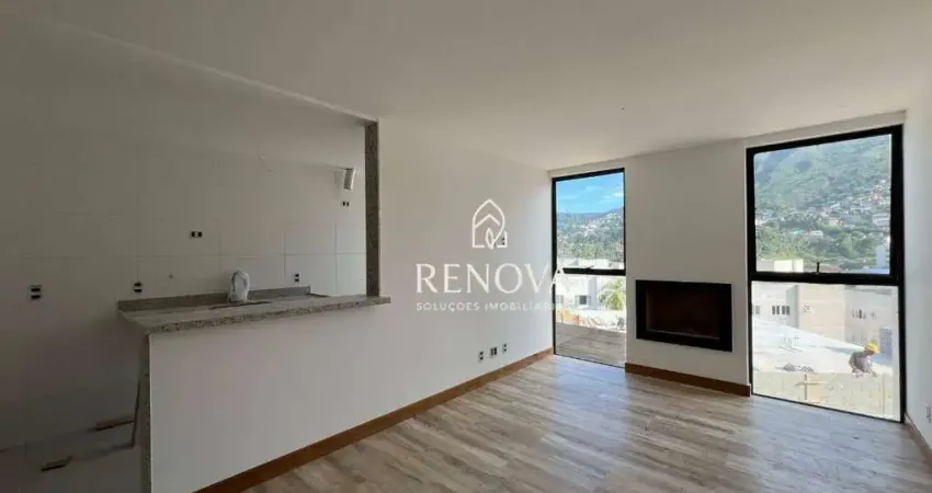 Apartamento com dois quartos à venda, 70 m² por r$ 480.000 - bom retiro - teresópolis/rj