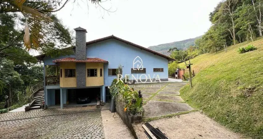 Casa com quatro quartos à venda, 350 m² por r$ 2.400.000 - quebra frascos - teresópolis/rj