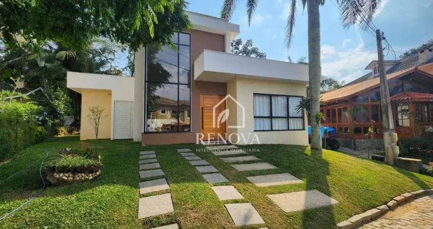 Casa com 3 suítes à venda, 121 m² por r$ 850.000 - vargem grande - teresópolis/rj