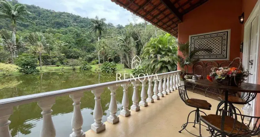 Chácara com 3 dormitórios à venda, 272 m² por r$ 2.650.000,00 - cantagalo - guapimirim/rj