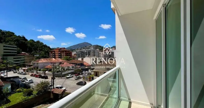 Apartamento com três quartos à venda, 142 m² por r$ 795.000 - agriões - teresópolis/rj