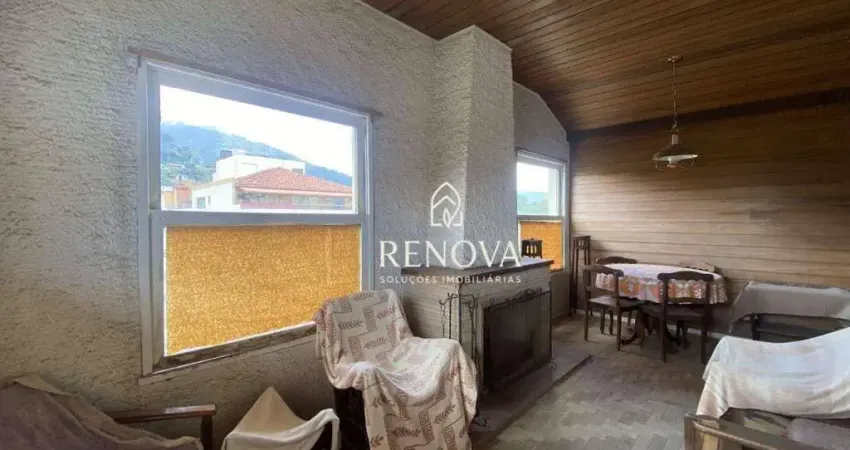 Apartamento com dois quartos à venda, 51 m² por r$ 390.000 - alto - teresópolis/rj