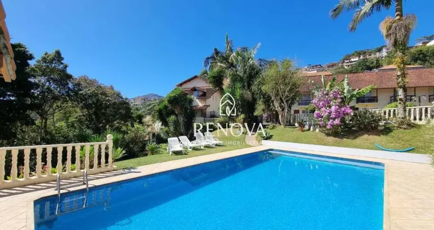 Casa com três quartos à venda, 95 m² por r$ 750.000 - cascata guarani - teresópolis/rj