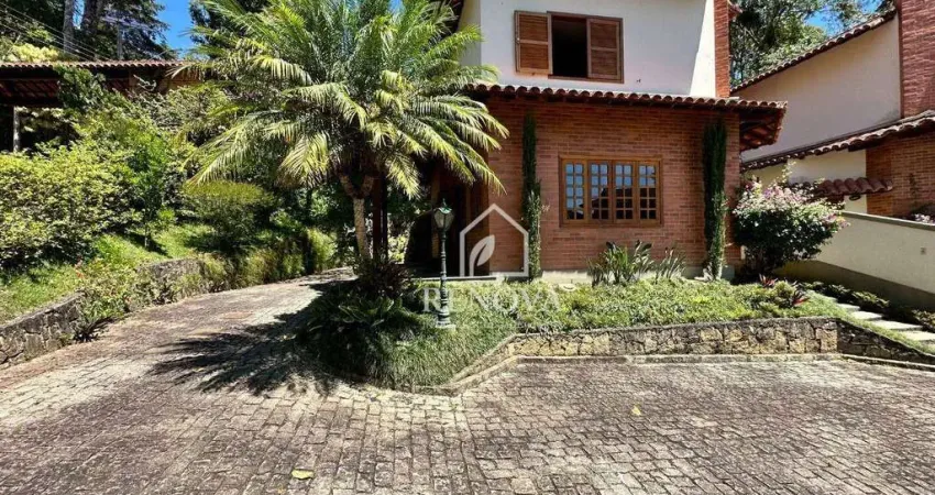 Casa com três quartos à venda, 155 m² por r$ 670.000 - quebra frascos - teresópolis/rj