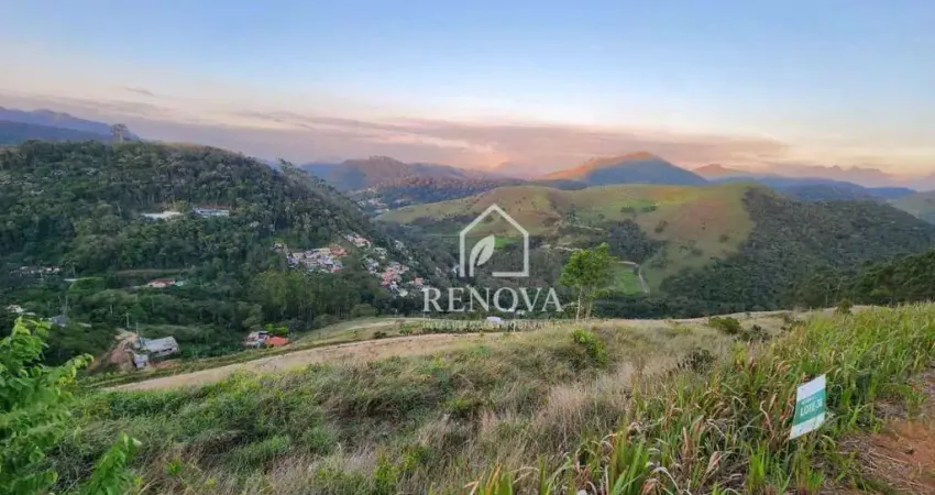 Terreno à venda, 1025 m² por r$ 170.000,00 - pessegueiros - teresópolis/rj