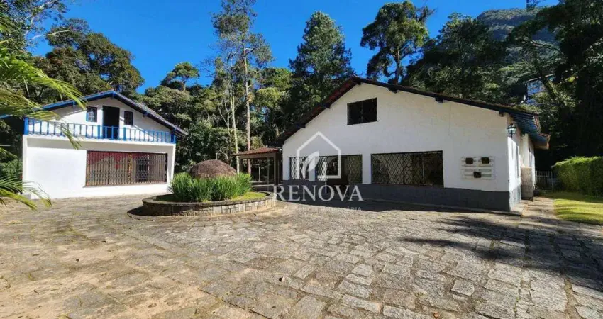 Casa com 5 quartos à venda, 253 m² por r$ 1.149.900 - granja guarani - teresópolis/rj