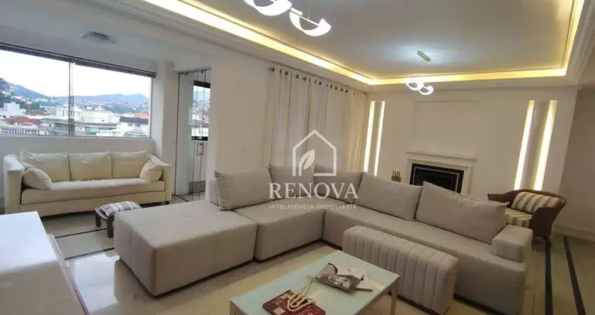 Apartamento com 3 quartos à venda, 256 m² por r$ 1.845.000 - agriões - teresópolis/rj