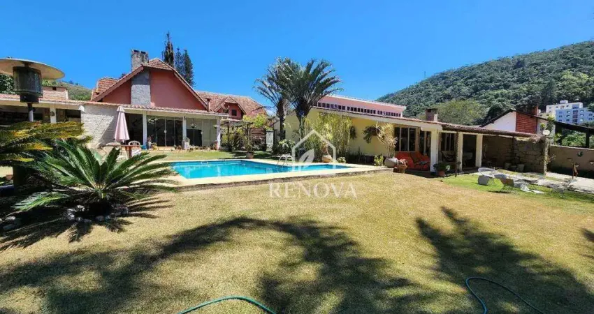 Casa com 4 quartos à venda, 269 m² por r$ 1.290.000 - albuquerque - teresópolis/rj