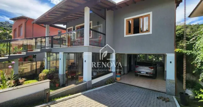 Casa com 4 quartos à venda, 288 m² por r$ 1.280.000 - cascata do imbuí - teresópolis/rj