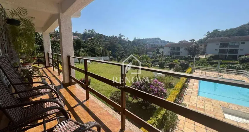 Casa com cinco quartos à venda, 368 m² por r$ 1.750.000 - jardim cascata - teresópolis/rj