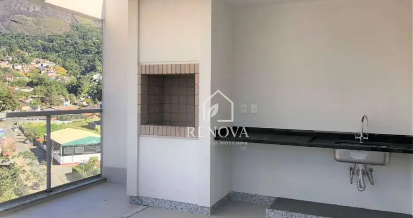Cobertura com três suítes à venda, 207 m² por r$ 1.750.000 - agriões - teresópolis/rj
