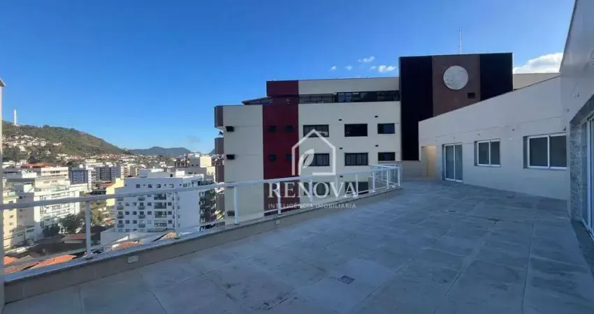 Cobertura com três quartos à venda, 94 m² por r$ 1.100.000 - agriões - teresópolis/rj