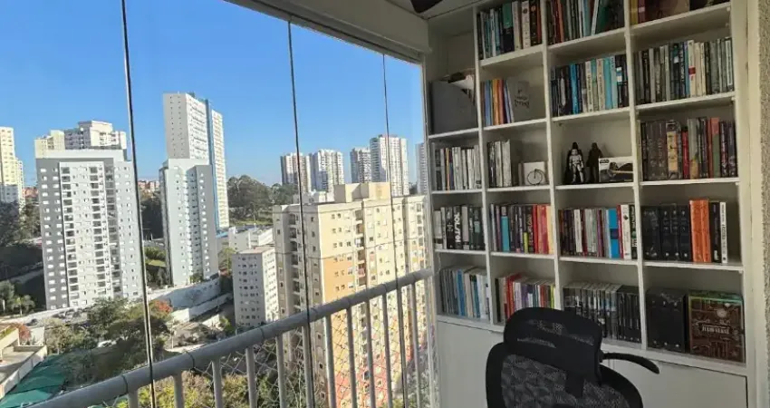 Lindo apartamento decorado, 2 dormitórios/1 suíte, vila andrade