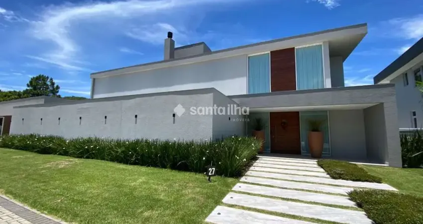 Casa em condomínio fechado com 6 quartos à venda na Estrada Haroldo Soares Glavan, 176, Cacupé, Florianópolis