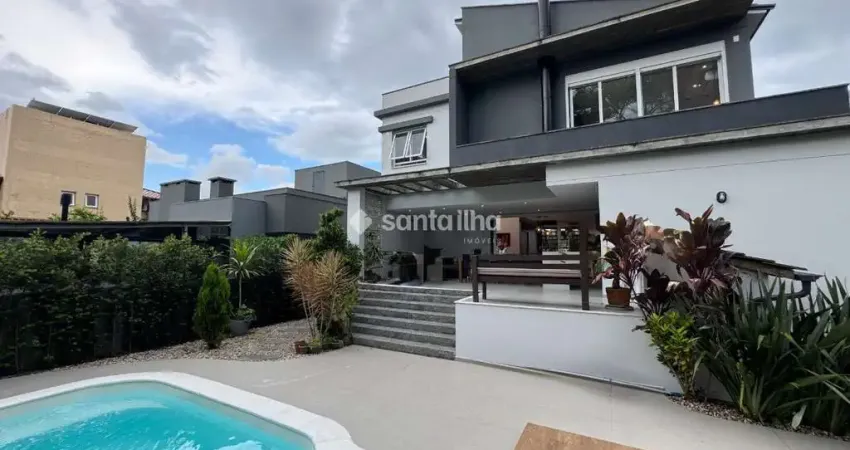 Casa em condomínio fechado com 5 quartos à venda na Rodovia Baldicero Filomeno, 3633, Ribeirão da Ilha, Florianópolis