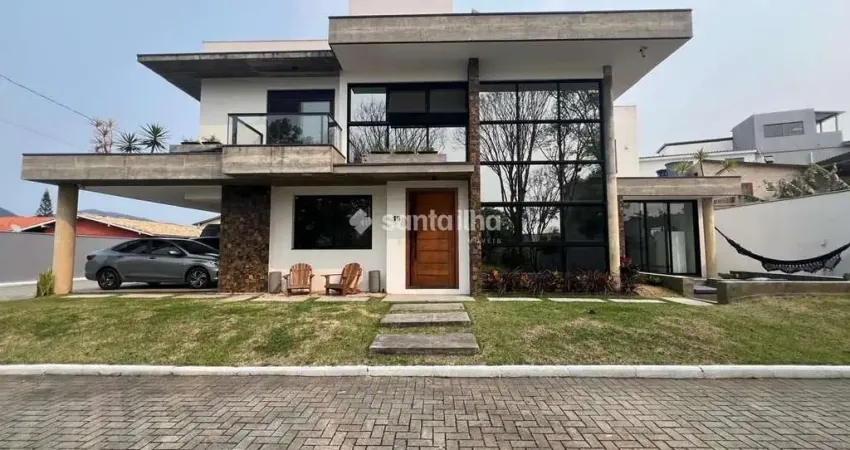 Casa em condomínio fechado com 4 quartos à venda na Rua do Gramal, 1491, Campeche, Florianópolis