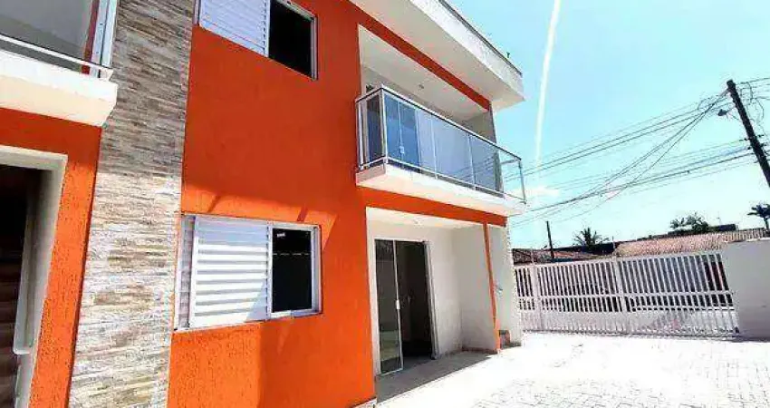 Village com 2 dormitórios à venda, 55 m² por r$ 350.000,00 - vista linda - bertioga/sp
