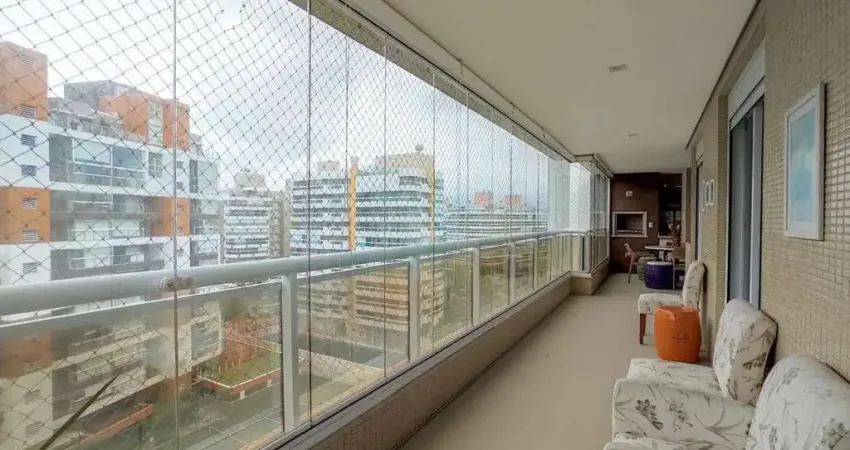 Apartamento com 4 dormitórios à venda, 138 m² por r$ 5.800.000,00 - riviera de são lourenço - bertioga/sp