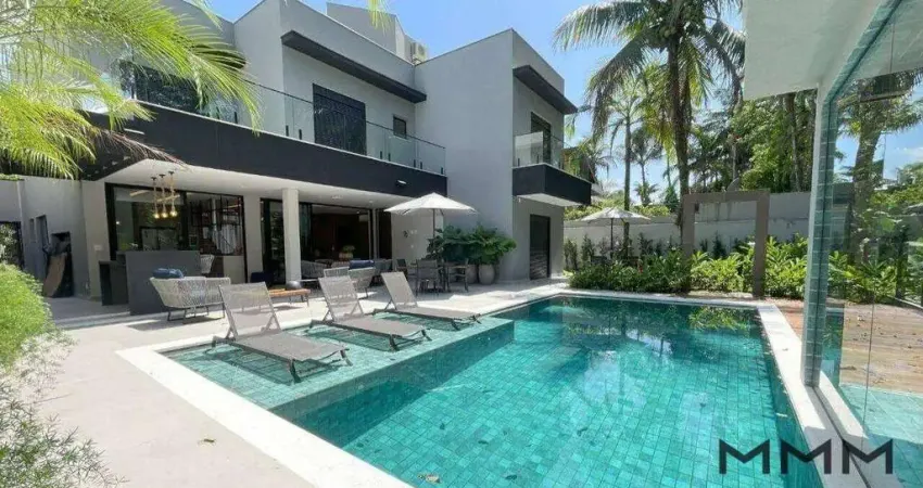 Casa com 6 suítes à venda, 480 m² por r$ 12.800.000 - riviera de são lourenço - bertioga/sp