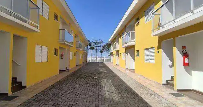 Village com 2 dormitórios à venda, 55 m² por r$ 510.000,00 - vista linda - bertioga/sp