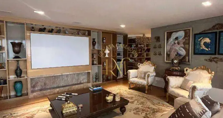 Apartamento com 4 dormitórios à venda, 380 m² por r$ 6.497.000,00 - vila alpina - santo andré/sp