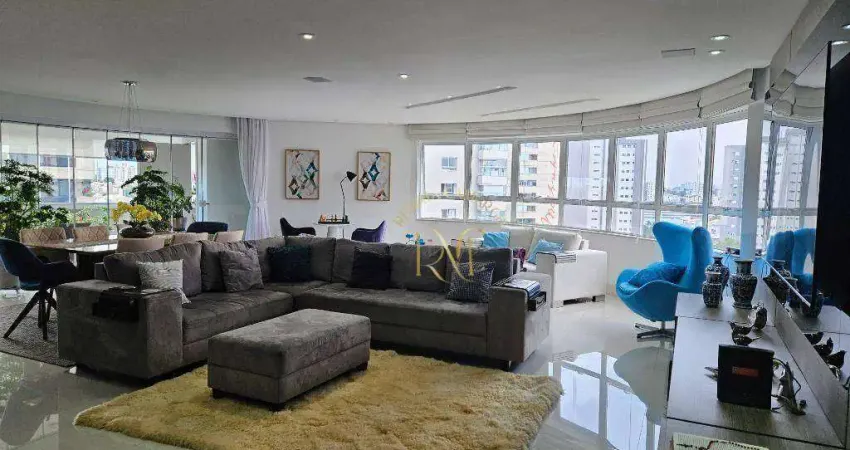 Apartamento com 3 dormitórios à venda, 232 m² por r$ 2.609.000,00 - vila assunção - santo andré/sp