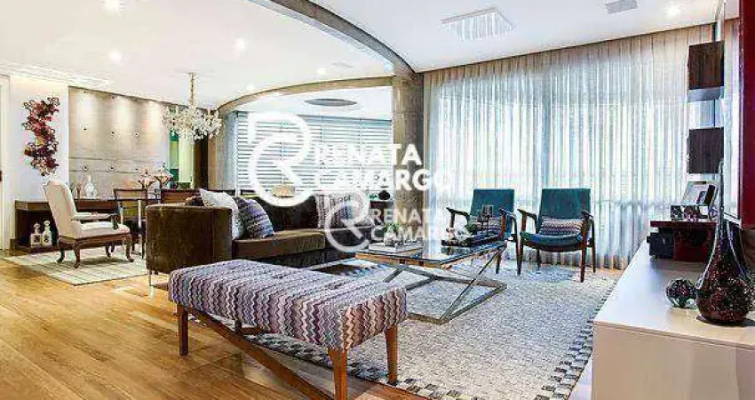 Apartamento com 4 dormitórios à venda, 227 m² - jardim - santo andré/sp