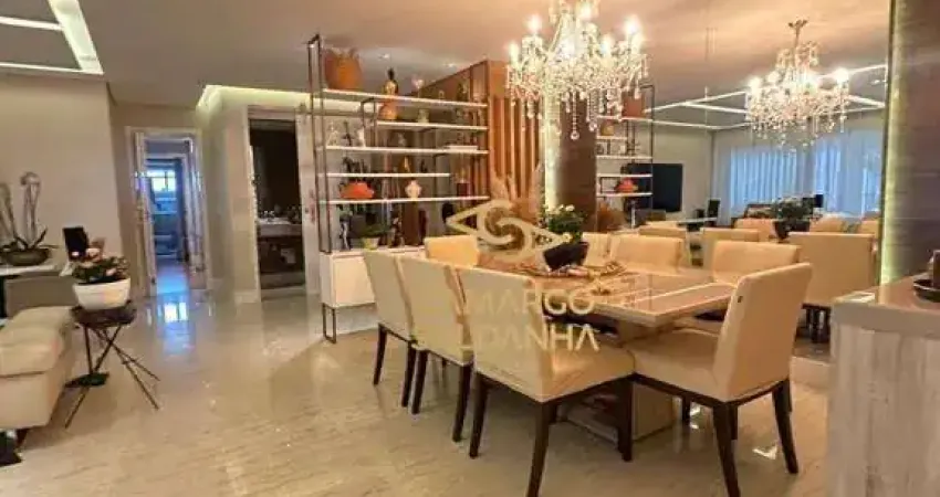 Apartamento 4 suites, mobiliado e decorado, 4 vagas, Ceramica - São Caetano do Sul